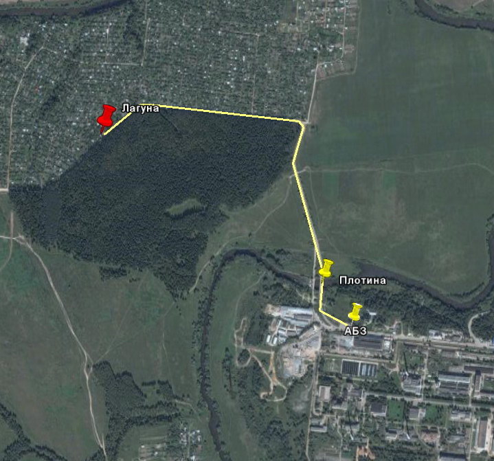 Схема проезда. Координаты для GPS-навигатора:  55° 5'42''c.ш.  36°32'58''в.д